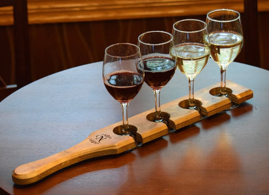 Wine Paddle Flight - with 16 oz. Glasses